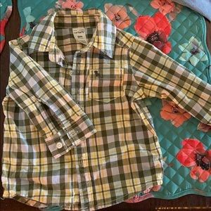 Carters long sleeve flannel